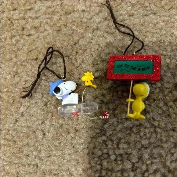 Lot Of 5 Miniature Series Edition- Keepsake Ornaments Peanuts 2003-2006 - Picture 4 of 8